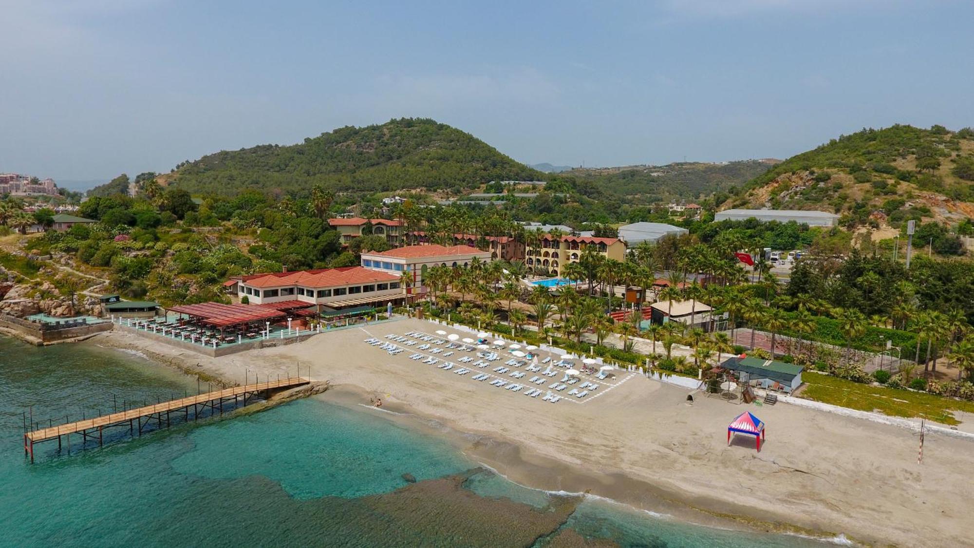 Club Tropical Beach Hotel Toslak Exteriör bild