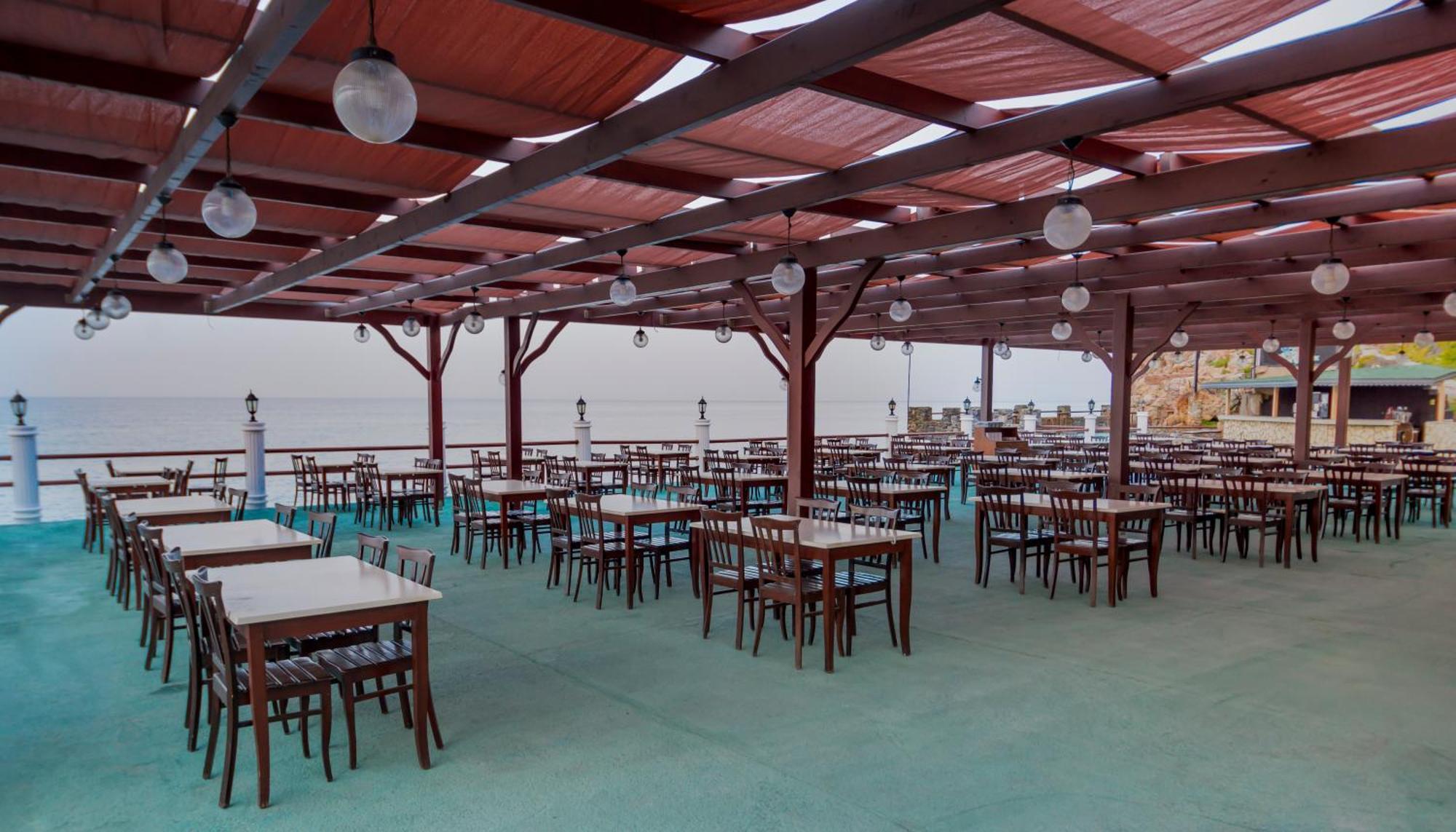 Club Tropical Beach Hotel Toslak Exteriör bild